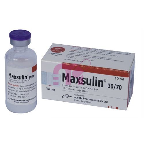 Picture of Maxsulin  30/70 Vial
